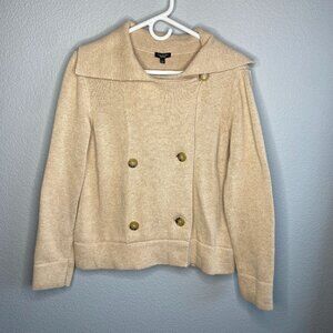 Talbots Knit Double Breasted Sweater